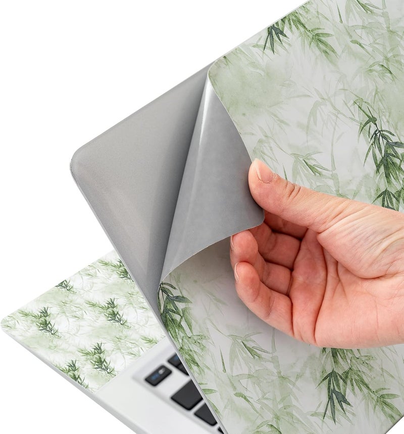 AORTDES Laptop Skin Sticker 12.1 13 13.3 14 15 15.6 Inches Netbook Sticker Decal Reusable Universal Notebook PC Art Personalized Protector by (AD-NEK-87 Bamboo Forest) - Image 5
